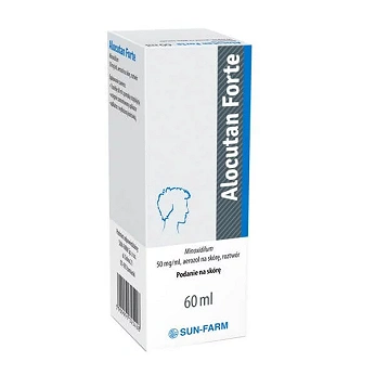 Alocutan Forte, aerozol do leczenia łysienia androgenowego u kobiet, 60 ml