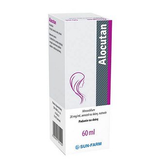 Alocutan , aerozol przeciwko wypadaniu włosów, 60 ml