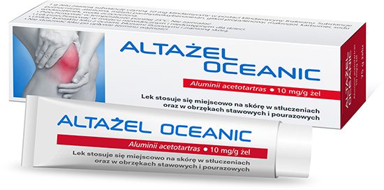 Altażel Oceanic, żel o działaniu ściągającym i przeciwobrzękowym, 75 g