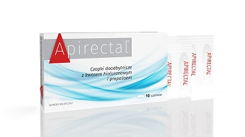 Apirectal, czopki doodbytnicze na hemoroidy, 10 szt.