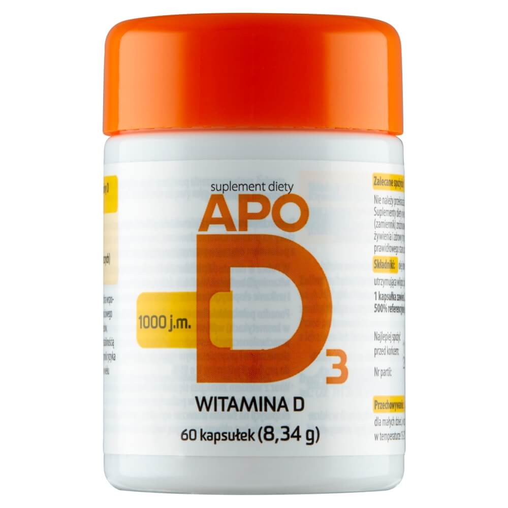 ApoD3 1000 j.m., 60 kapsułek
