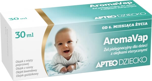 AromaVap , żel pielęgnacyjny dla dzieci z olejkami  eterycznymi, 30 ml