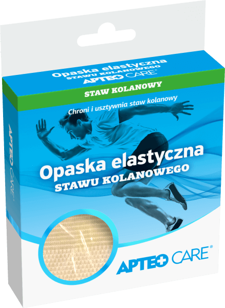 Opaska elastyczna APTEO CARE do usztywniania stawu kolanowego, 1 szt.