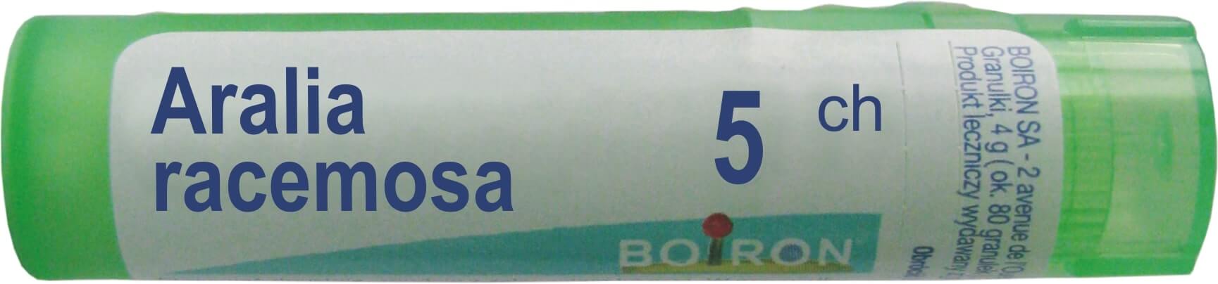 Boiron Aralia racemosa 5 CH  granulki, 4 g