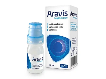 Aravis, krople do oczu wskazane w leczeniu zespołu suchego oka, 10 ml