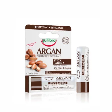 Equilibra Balsam Arganowy do ust, 5,5 ml
