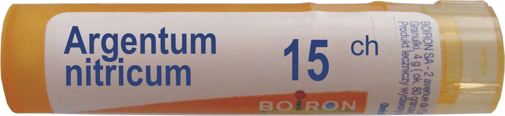 Boiron Argentum nitricum 15 CH  granulki, 4 g