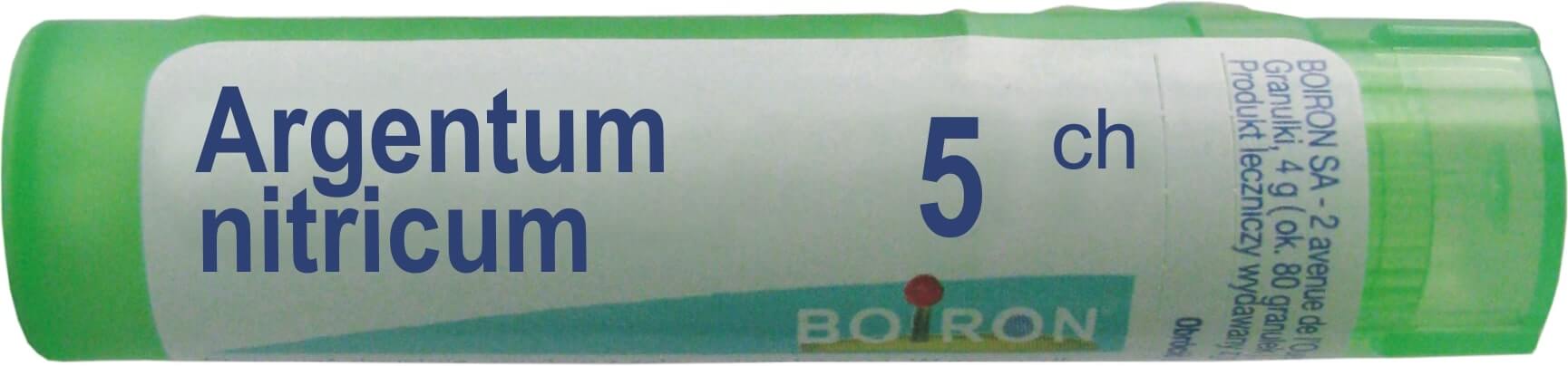Boiron Argentum nitricum 5 CH  granulki, 4 g