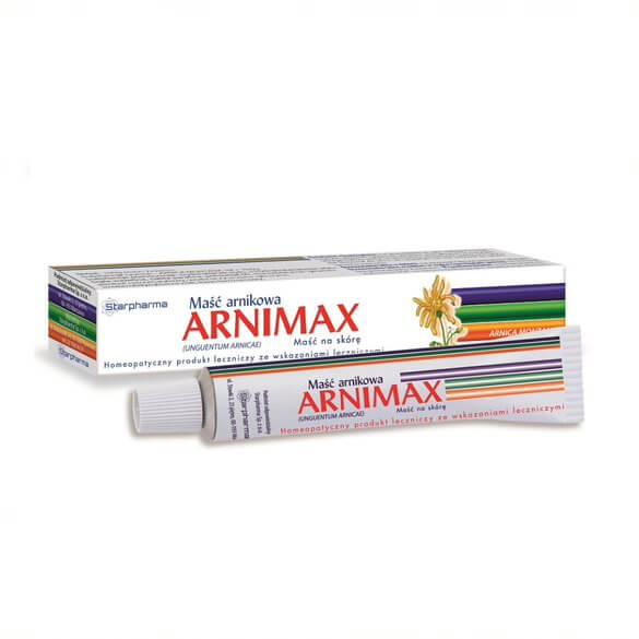 Arimax maść arnikowa na stłuczenia i otarcia, 40 g