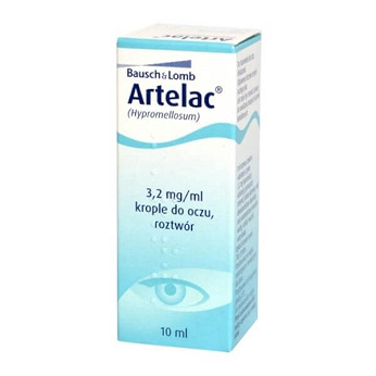 Artelac, krople do oczu, 10 ml