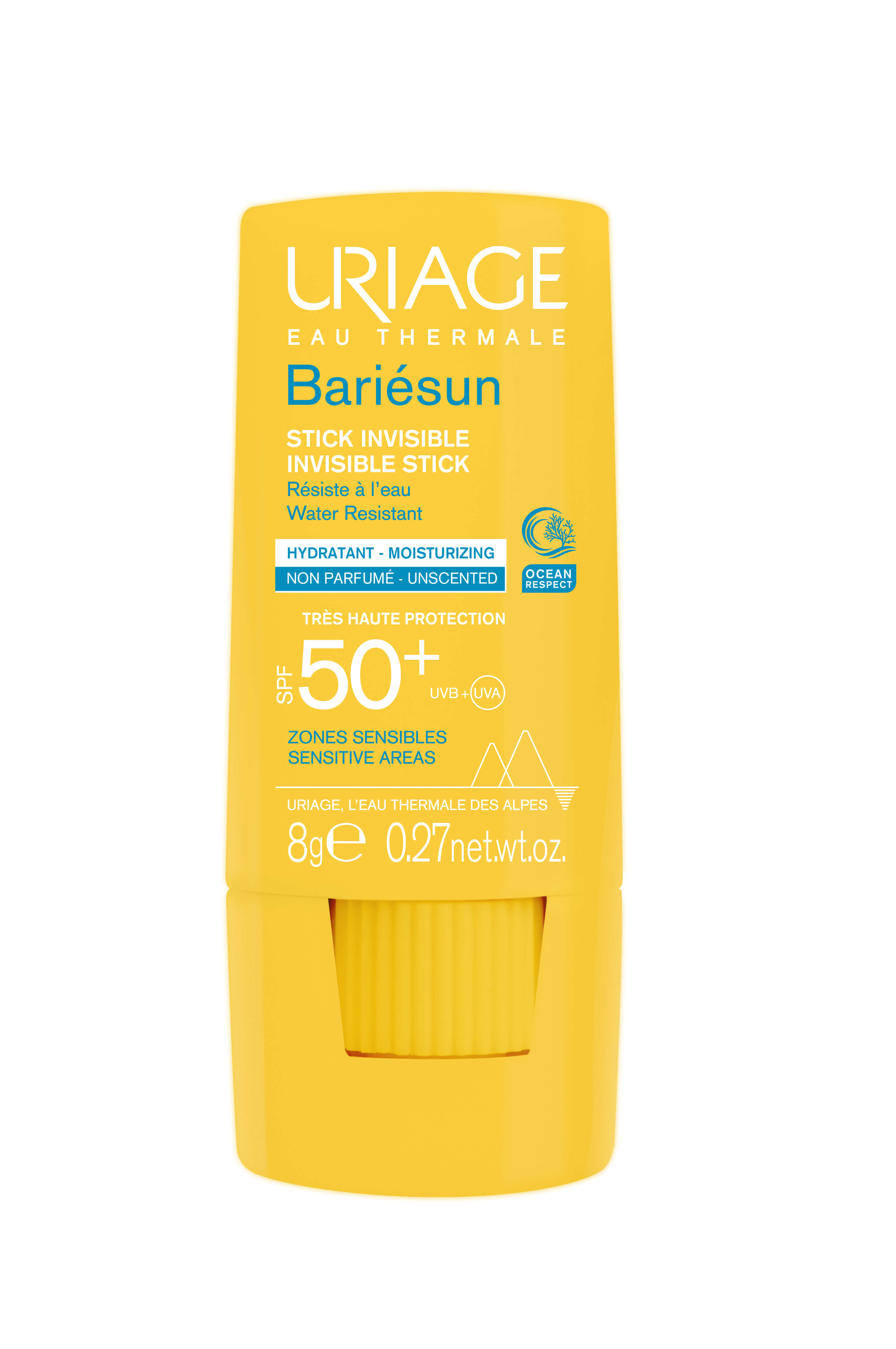 URIAGE Bariesun  transparentny sztyft SPF 50+, 8 g 