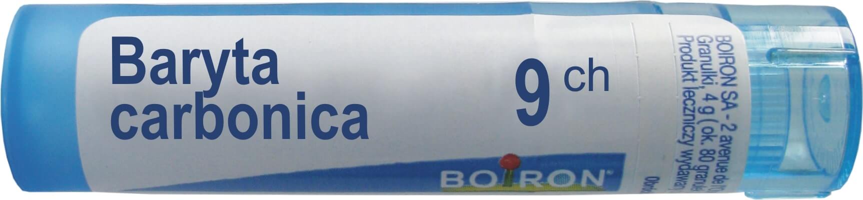 Boiron Baryta Carbonica 9 CH granulki, 4 g
