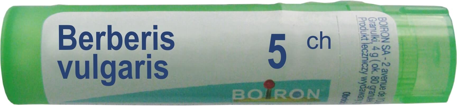 Boiron Berberis Vulgaris 5 CH  granulki, 4 g