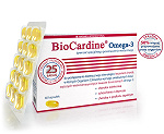 BioCardine Omega-3 , kapsułki z kwasami omega-3, 60 szt.