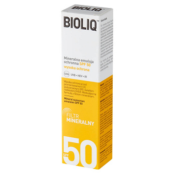Bioliq SPF, emulsja mineralna ochronna SPF 50, 30 ml