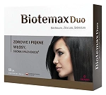 Biotemax Duo tabletki dla osób dbających o włosy, skórę i paznokcie, 60 szt.