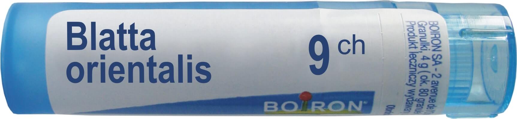 Boiron Blatta Orientalis 9 CH  granulki, 4 g