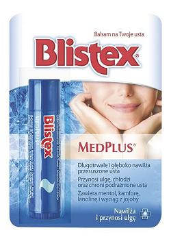Blistex Medplus, balsam głęboko nawilżający do ust, 4,25 g