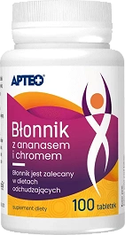 Błonnik z ananasem i chromem APTEO