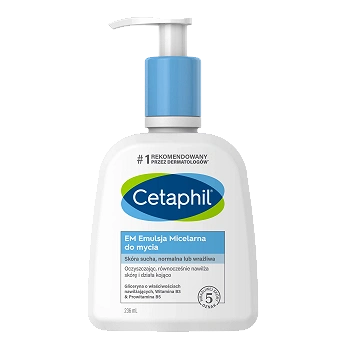 Cetaphil Em , emulsja micelarna do mycia z pompką, 236 ml