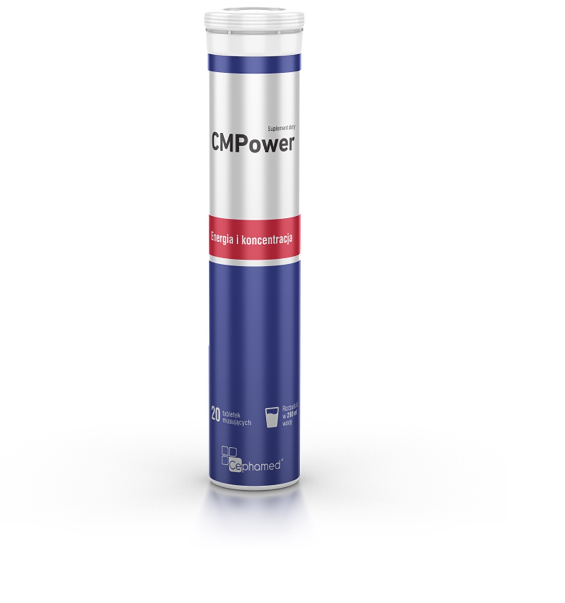 CMPower, energia i koncentracja 20 tabletek musujących