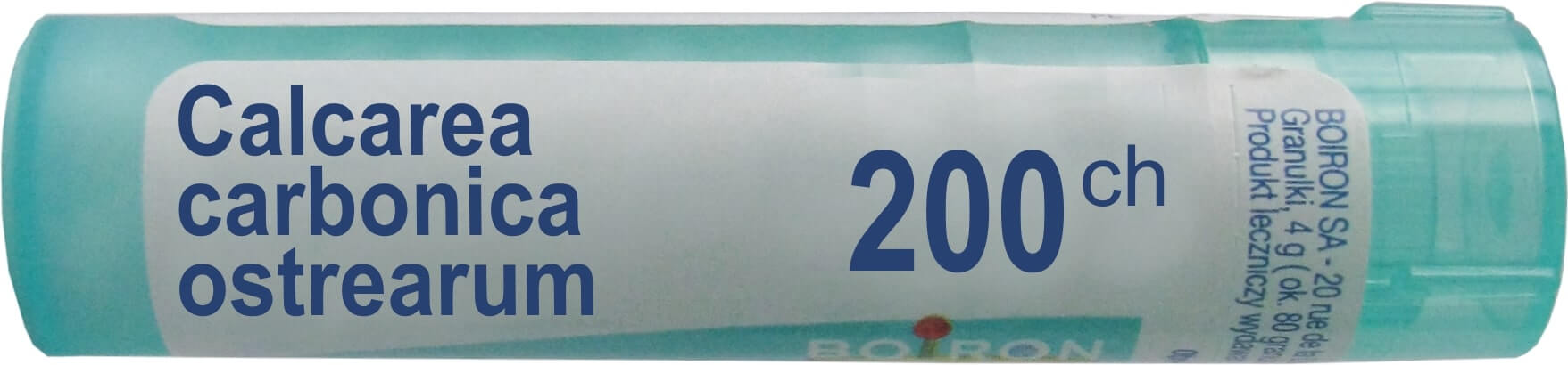 Boiron Calcarea Carbonica Ostrearum 200 CH granulki, 4 g