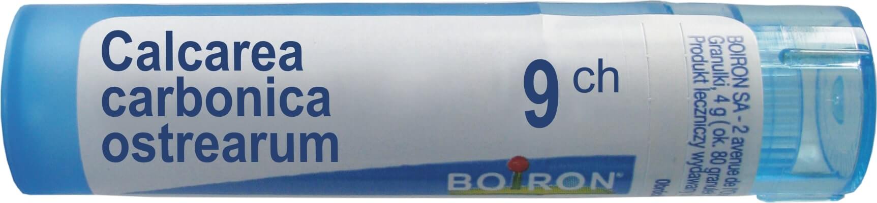 Boiron Calcarea Carbonica Ostrearum 9 CH granulki, 4 g