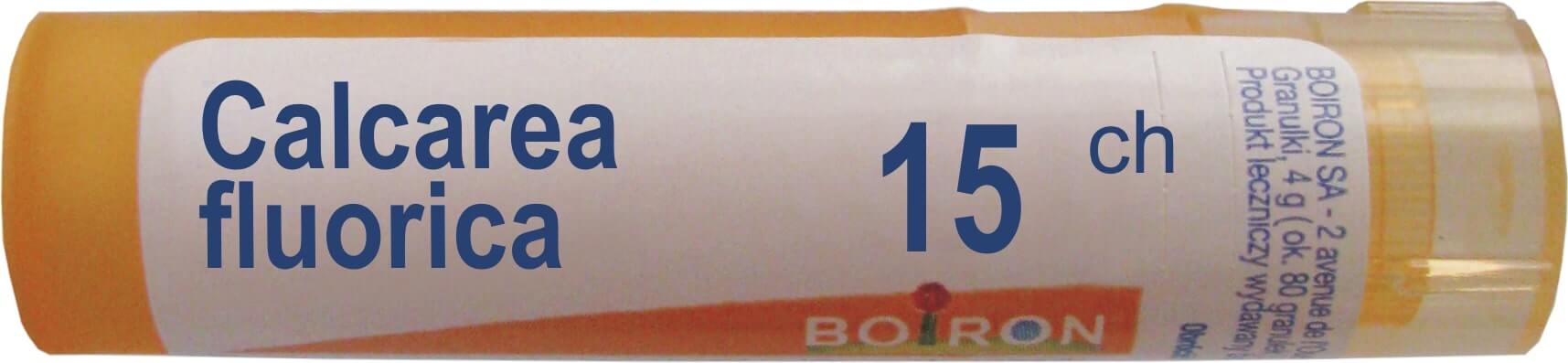 Boiron Calcarea Fluorica 15 CH  granulki, 4 g