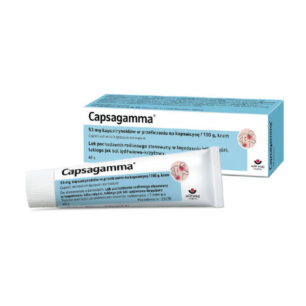 Capsagamma krem na ból mięśni, 40 g
