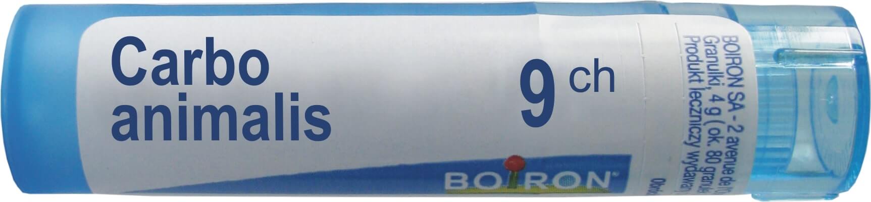 Boiron Carbo Animalis 9 CH  granulki, 4 g