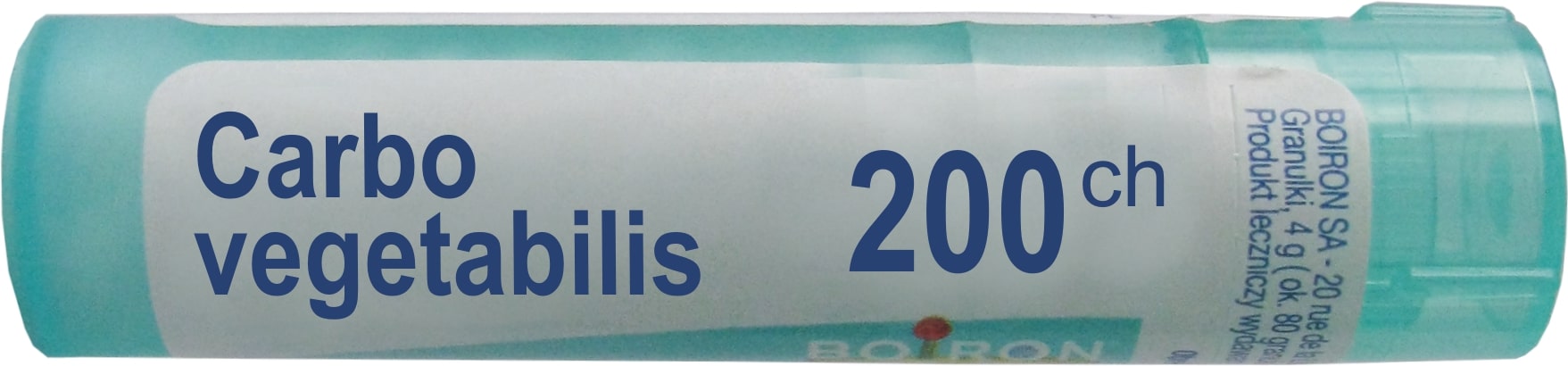 Boiron Carbo Vegetabilis 200 CH  granulki, 4 g