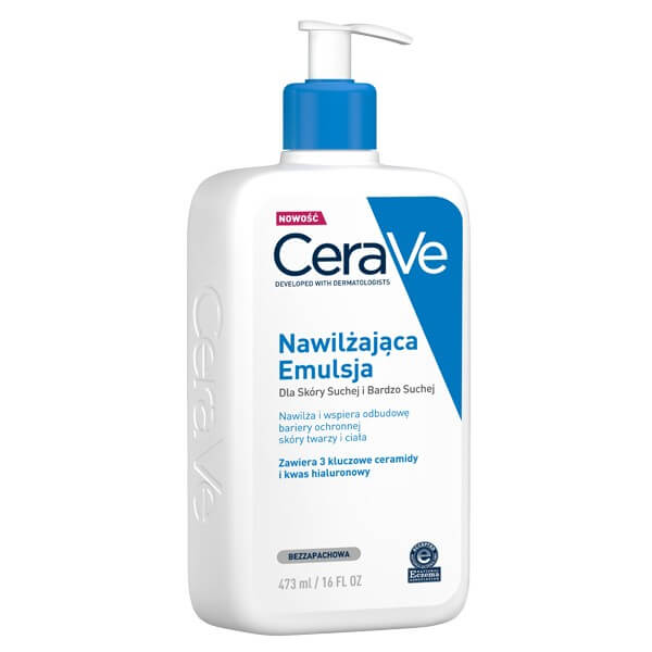 CERAVE Nawilżająca Emulsja  dla skóry suchej, 473 ml 