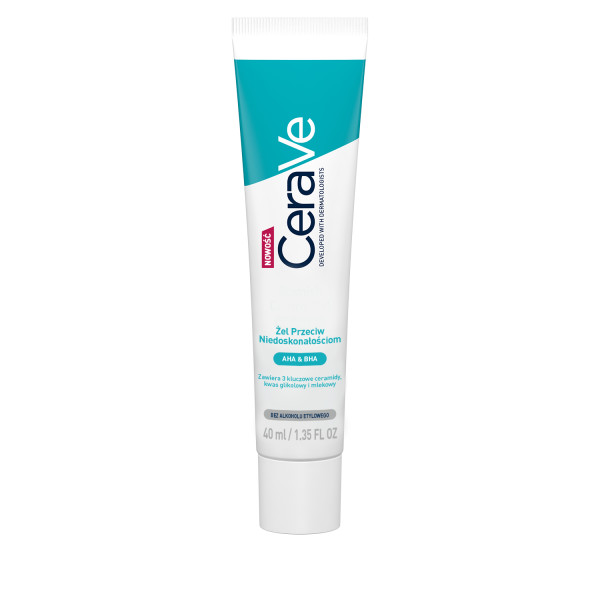 CeraVe Żel Przeciw Niedoskonałościom, Dla Skóry Skłonnej do Trądziku, 40 ml