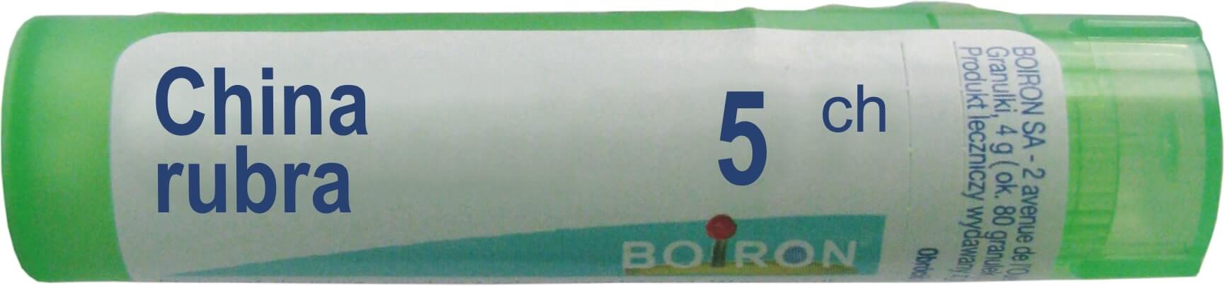 Boiron China Rubra 5 CH  granulki, 4 g
