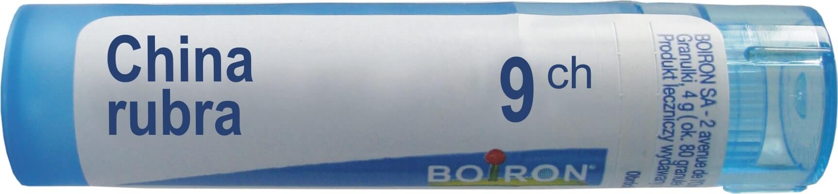 Boiron China Rubra 9 CH  granulki, 4 g