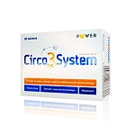 Circo3System tabletki ze składnikami wspierającymi prawidłowe krążenie żylne, 30 szt.