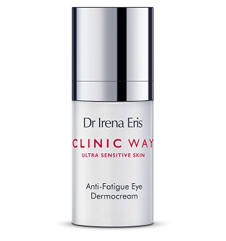 Dr Irena Eris CLINIC WAY 1°+ 2°, dermokrem pod oczy redukujący objawy zmęczenia, 15 ml