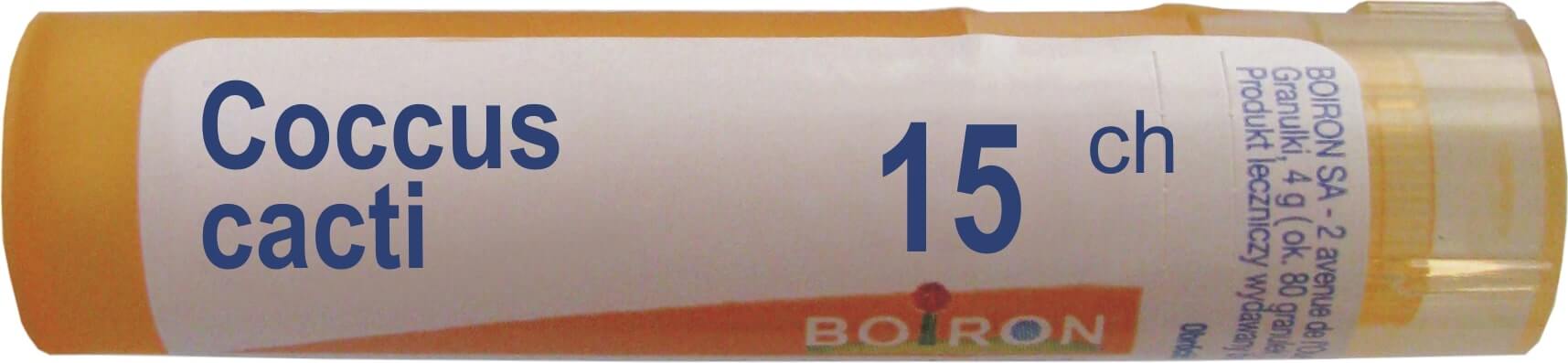 Boiron Coccus Cacti 15 CH  granulki, 4 g