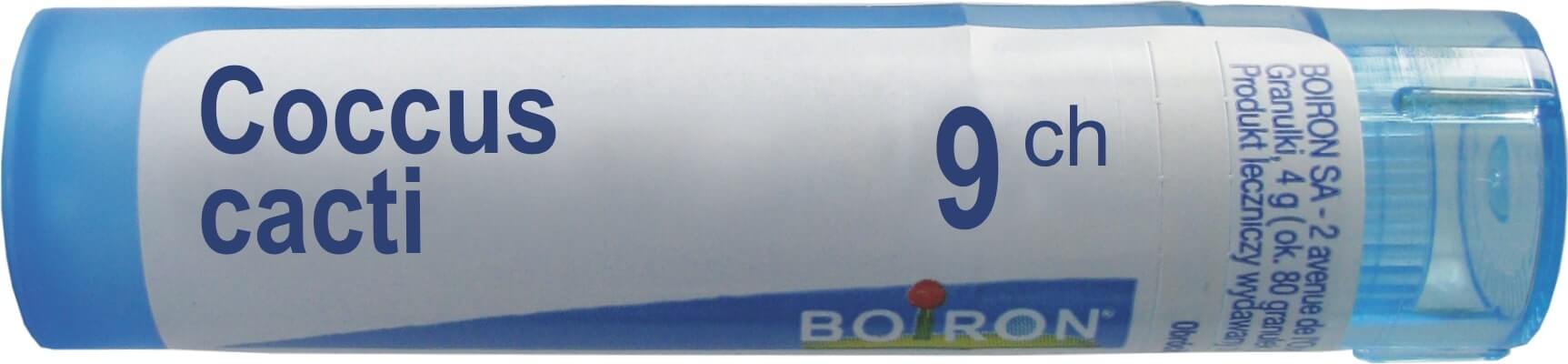 Boiron Coccus Cacti 9 CH  granulki, 4 g