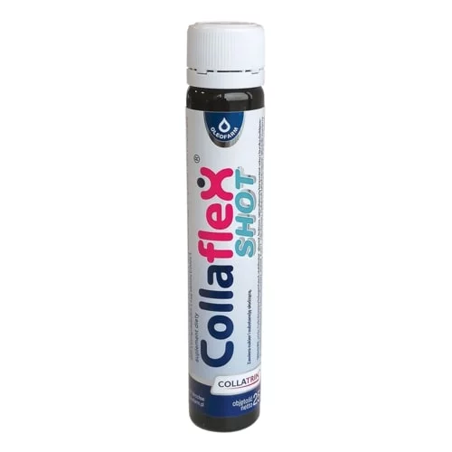 Collaflex SHOT, płyn o smaku truskawkowym, 20 fiol. po 25 ml