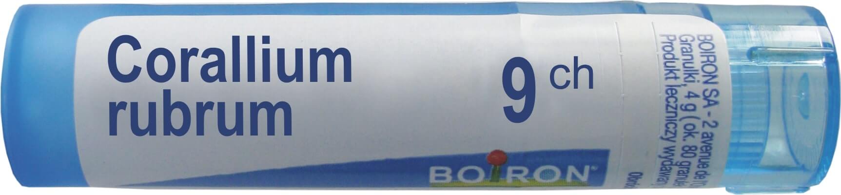 Boiron Corallium rubrum 9 CH  granulki, 4 g