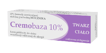 Cremobaza 10% , krem nawilżający do skóry wrażliwej i skłonnej do alergii, 30 g