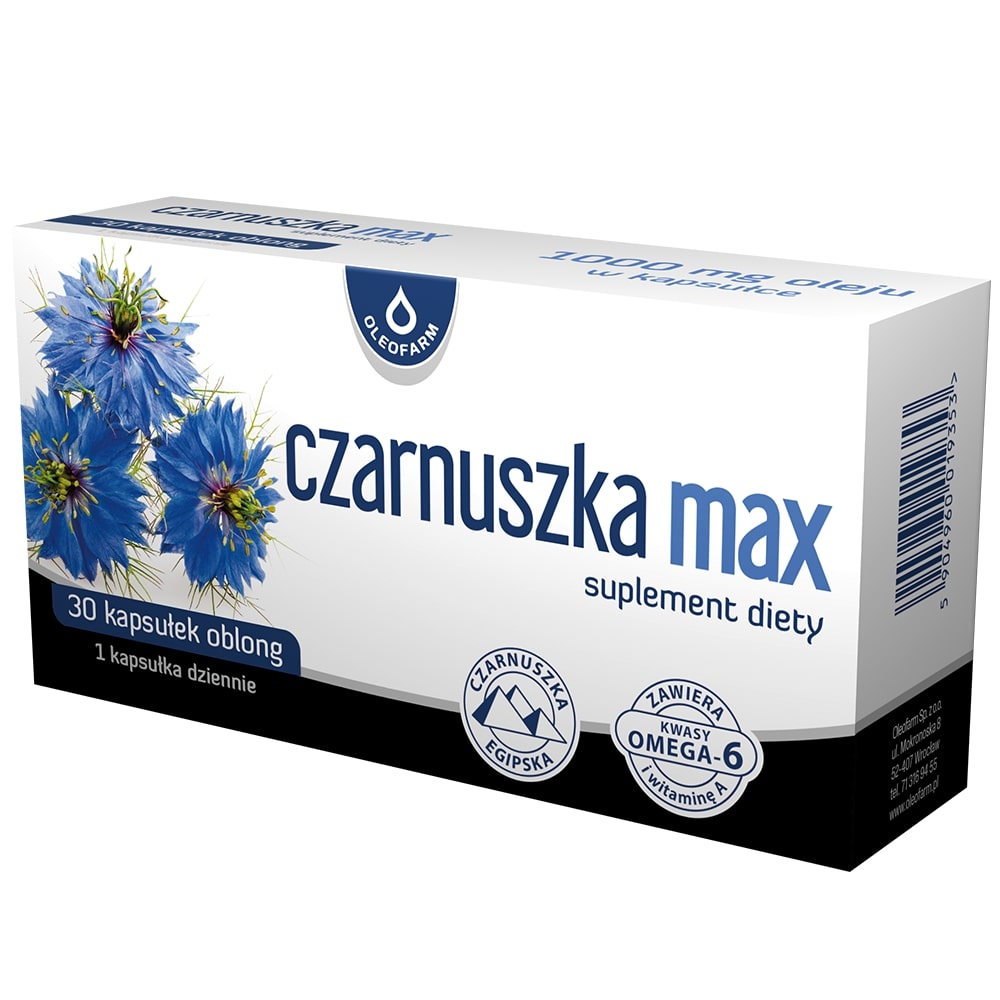 Czarnuszka Max, kapsułki, 30 szt.