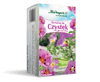 Herbatka Fix Czystek, herbata ze składnikami wzmacniającymi odporność, 30 torebek
