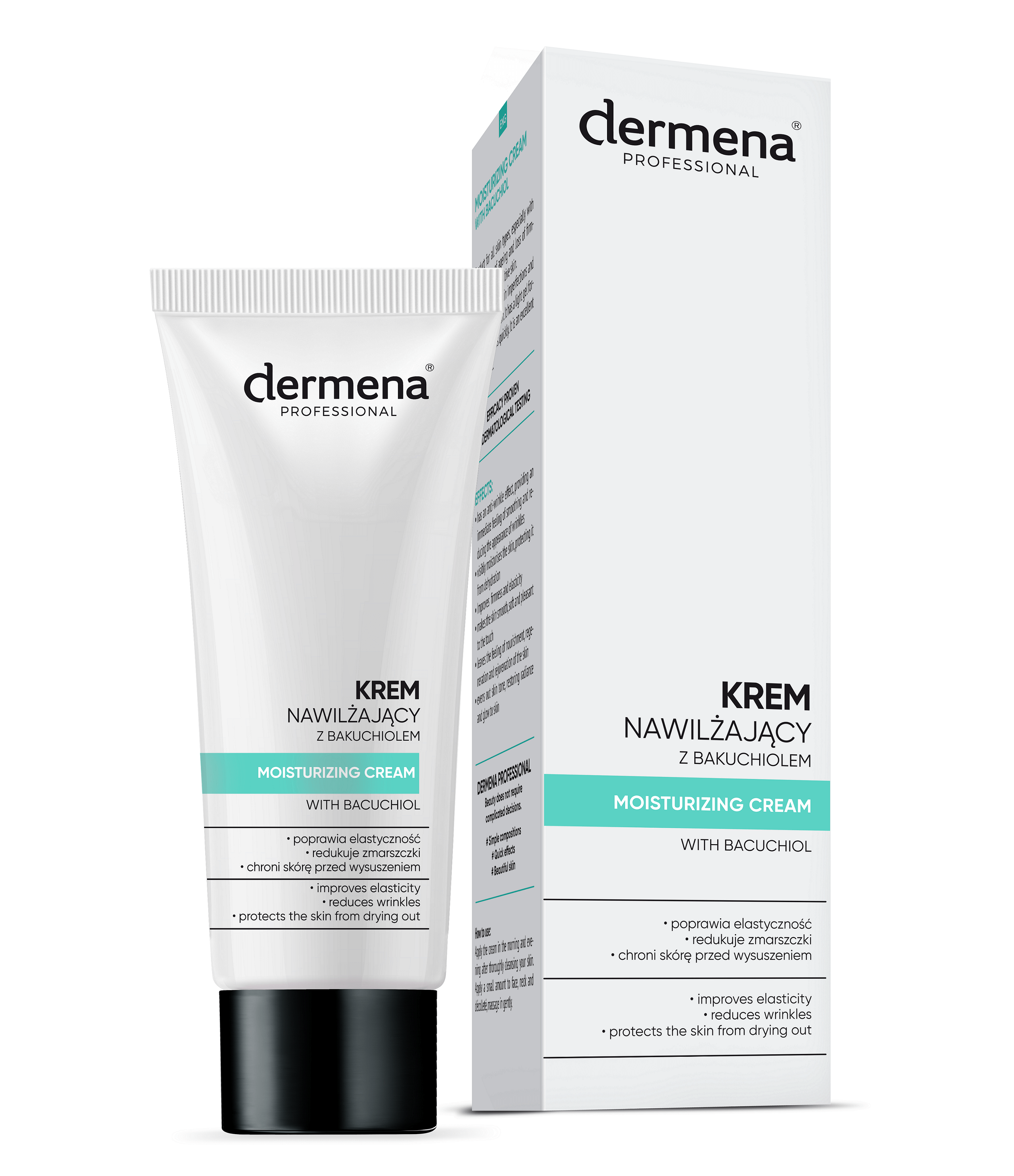 PHARMENA Dermena Professional, krem nawilżający z bakuchiolem, 50 ml — Inhaltsstoffe i ocena
