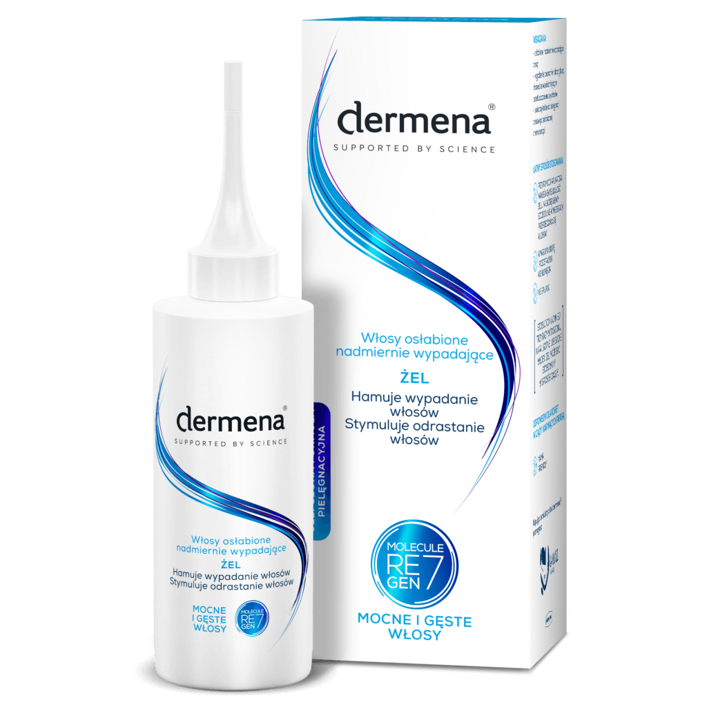 Dermena, żel hamujący wypadanie włosów, 150 ml