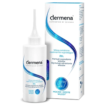 Dermena, żel hamujący wypadanie włosów, 150 ml