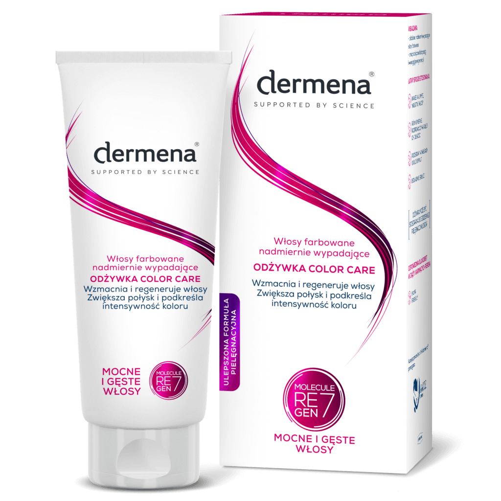 Dermena Color Care, odżywka do włosów zniszczonych farbowaniem, 200 ml