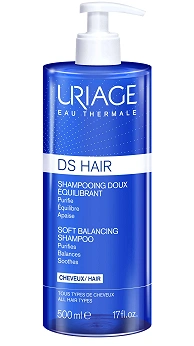 URIAGE DS Hair, szampon delikatny regulujący, 500 ml