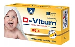 D-Vitum  400 j.m.  kapsułki twist-off z witaminą D dla niemowląt, 96 szt.